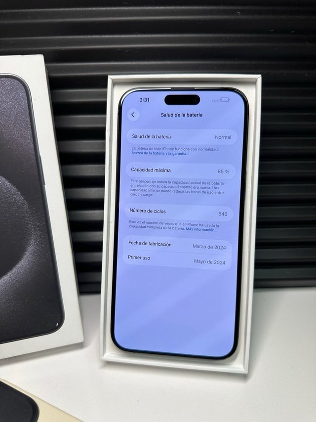 iPhone 15 Pro Max 512GB Negro/Gris