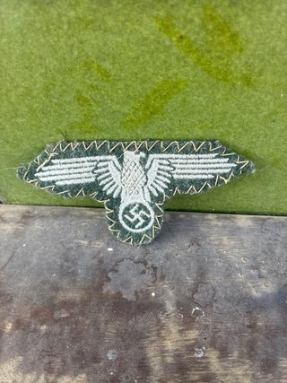 Águila alemana SS  para uniforme muy  antigua