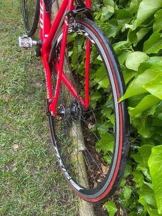 Bicicleta Carretera Specialized Roja