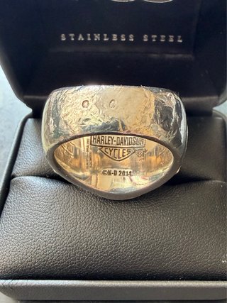 Anello Harley Davidson Argento 925