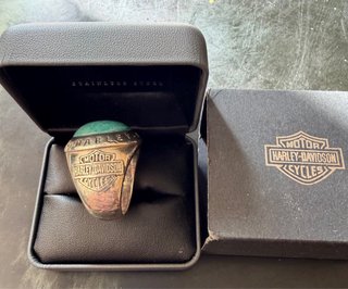 Anello Harley Davidson Argento 925