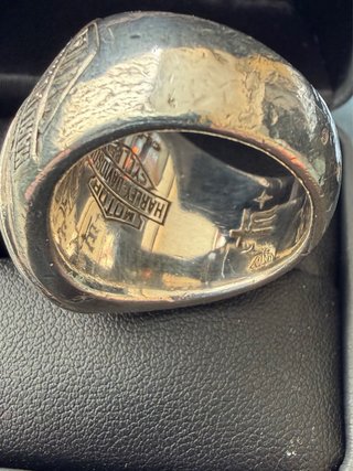 Anello Harley Davidson Argento 925