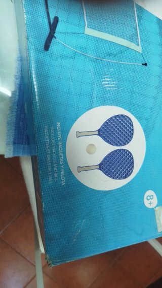 Set Pádel / Tenis Portátil Juguettos