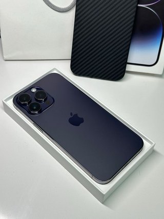 iPhone 14 Pro Max Morado/Plateado