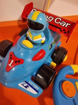 Coche RC Racing Car Azul con Mando
