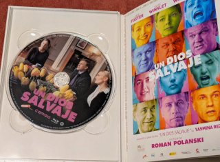 Un Dios Salvaje Digibook Blu-ray DVD