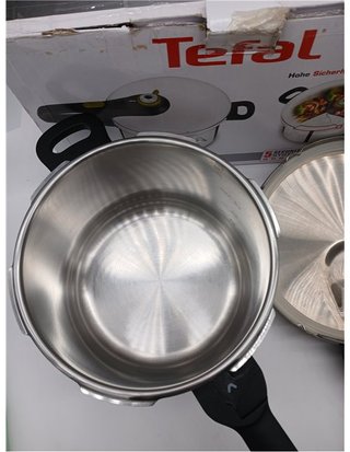 Tefal Secure 5 Neo - Olla a presión de 6L - Ahorro energético hasta 50% - cocción a presión - 2 programas - sistema seguridad 5 punt