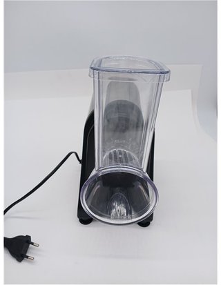 Meykey Rallador Eléctrico de verduras - cortador de verduras eléctrico - Cortador verduras en espiral eléctrico de 250 W - con 5 Ac