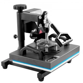 Macchina da stampa a caldo, 10x12 pollici / 25x30 cm, stampante per trasferimento sublimatico 2IN1 Clamshell con rivestimento in teflon, controllo digitale della temperatura preciso, Powerpress per camicie...