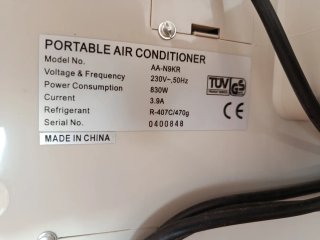 Aire Acondicionado Portátil Astro AA-N9KR