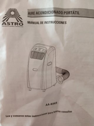 Aire Acondicionado Portátil Astro AA-N9KR