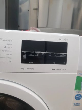 Lavadora Bosch Serie 6 9kg 1200rpm