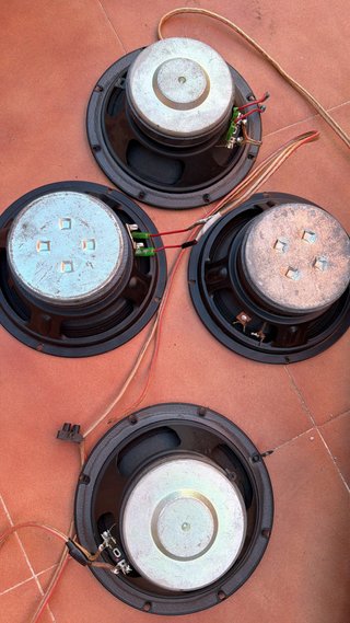 Altavoces medios 8 pulgadas (Set de 4)