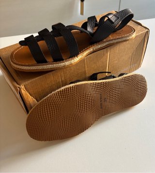 Sandalias Popa Negras Talla 39