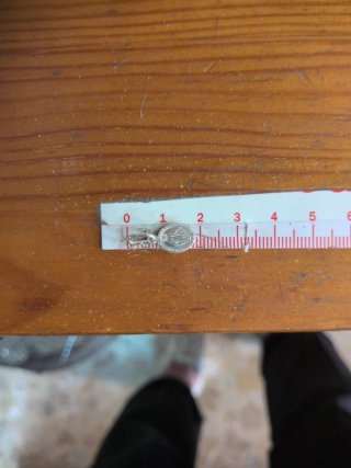 Mini Medalla Milagrosa Plata