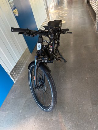 Bicicleta Eléctrica Negra hitway BK-U1