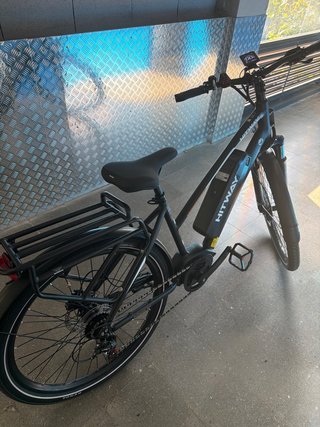 Bicicleta Eléctrica Negra hitway BK-U1