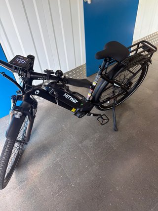 Bicicleta Eléctrica Negra hitway BK-U1