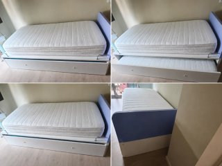 Cama nido doble 90x 200.Se regala un colchon.