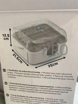 Esterilizador para biberones
