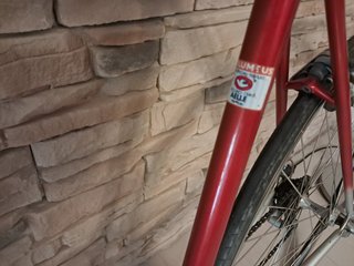 Bicicleta Zeus Clásica Roja