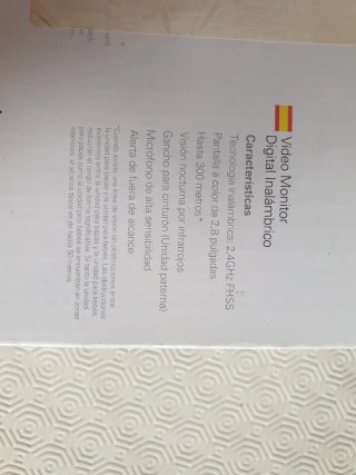 Motorola MBP 33 Vigilabebés Cámara