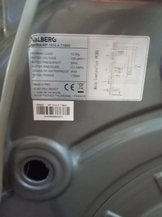 Lavadora Valberg 10kg