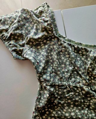 Conjunto top y pantalón estampado floral