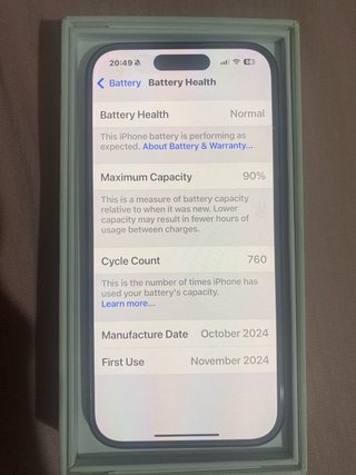 iPhone 16 128GB Azul Marino