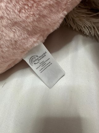 2 Cojines Corazón Rosa