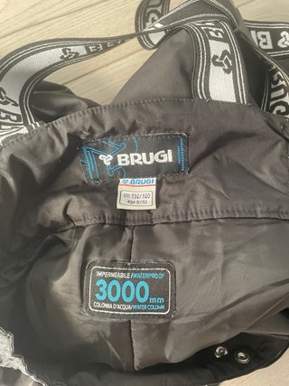 Pantaloncini da sci per bambini con bretelle BRUGI