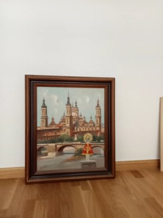 Cuadro Virgen del Pilar Zaragoza