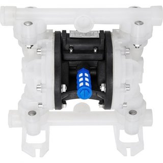 Bomba de Diafragma Doble de Aire 7GPM 100PSI Bomba de Agua de Diafragma de Polipropileno con Puertos de Entrada y Salida de 1.3 cm Bomba de Diafragma de Aire 6900.7 cm de Altura Máxima Bomba de Di...