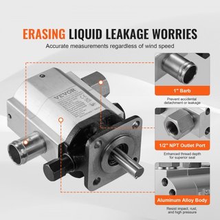 Kit de bomba de separador de troncos hidráulico, 60.6 L/min, bomba de engranaje hidráulico de aluminio de 2 etapas 27.6MPa, con válvula de entrada de 2.54 cm y salida NPT de 1.27 cm a 3600 RPM, pa...