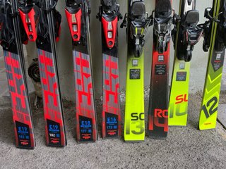 Sci Rossignol e Volkl Top Gamma 2026 LT SC RC SL