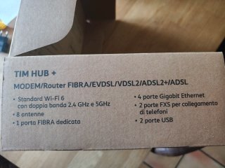 TIM Hub+ e GPON
