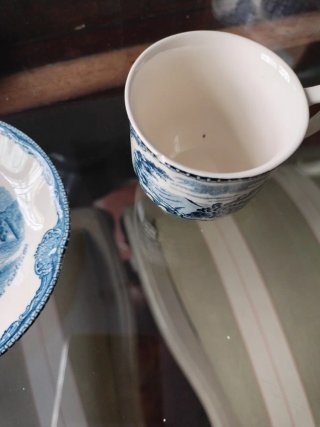 Juego Tazas Café Johnson Bros Inglesas