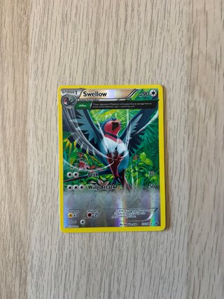 CARTA POKEMON SWELLOW ALTERNATIVA ART