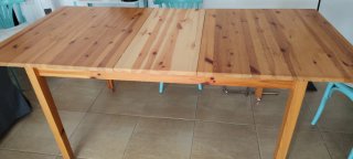 Mesa de comedor extensible