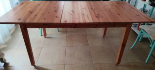Mesa de comedor extensible