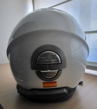 Casco Schuberth M1 Blanco Talla M con manos libres
