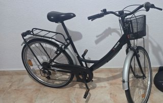 Bicicleta Paseo Adulto TOPLIFE Negra