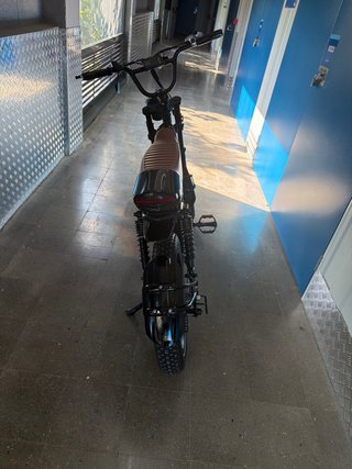 Bicicleta Eléctrica Negra evercross tech EK30