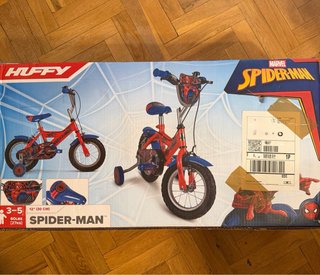 Bicicleta Infantil Spiderman Huffy 12 3-5 Años
