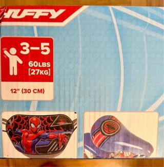 Bicicleta Infantil Spiderman Huffy 12 3-5 Años