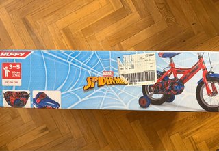 Bicicleta Infantil Spiderman Huffy 12 3-5 Años