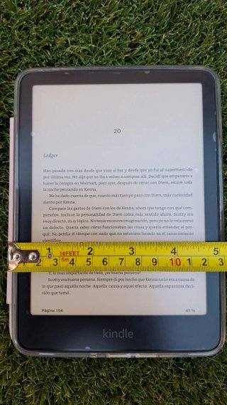 Funda acolchada para Kindle hecha a mano