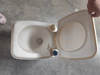Potti Fiamma Bi-Pot. WC Químico Portátil Camper