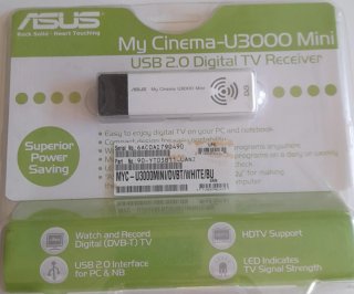 Receptor TV Digital ASUS My Cinema-U3000 Mini USB