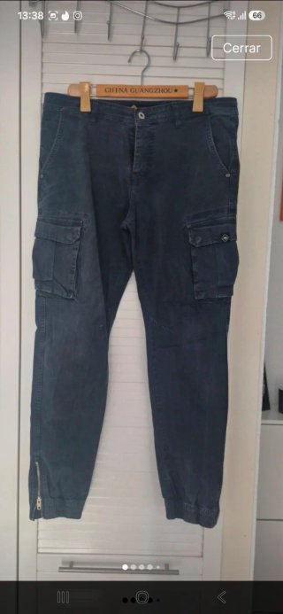 Lote 2 Pantalones Cargo Hot Buttered Verdes